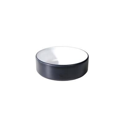 Tirolix - Schale 7,5 cm Melamin Bicolor Weiß/Schwarz