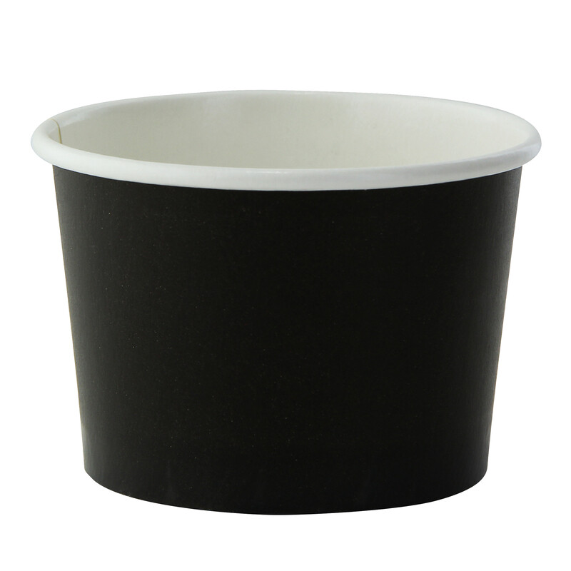 Firstpack - Coppa per Gelato Nera 7,4x5,9x5 cm