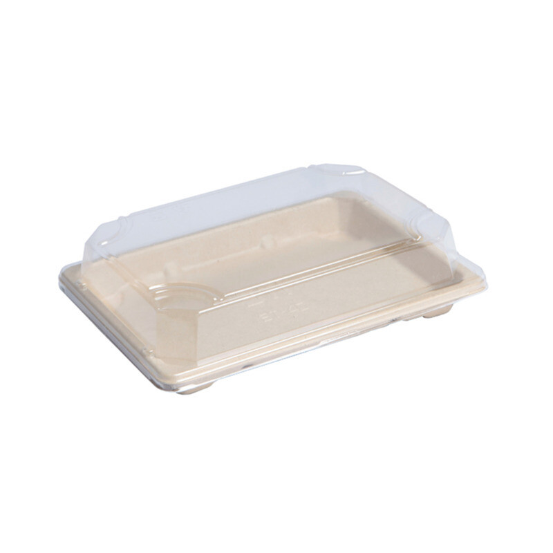 Firstpack - Vassoio rettangolare con coperchio 16,5 x 11,5 cm