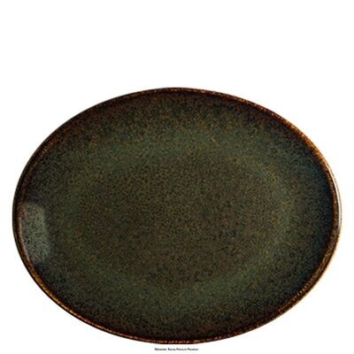 Piatto ovale 25x19 cm Ore Tierra Moove - Bonna