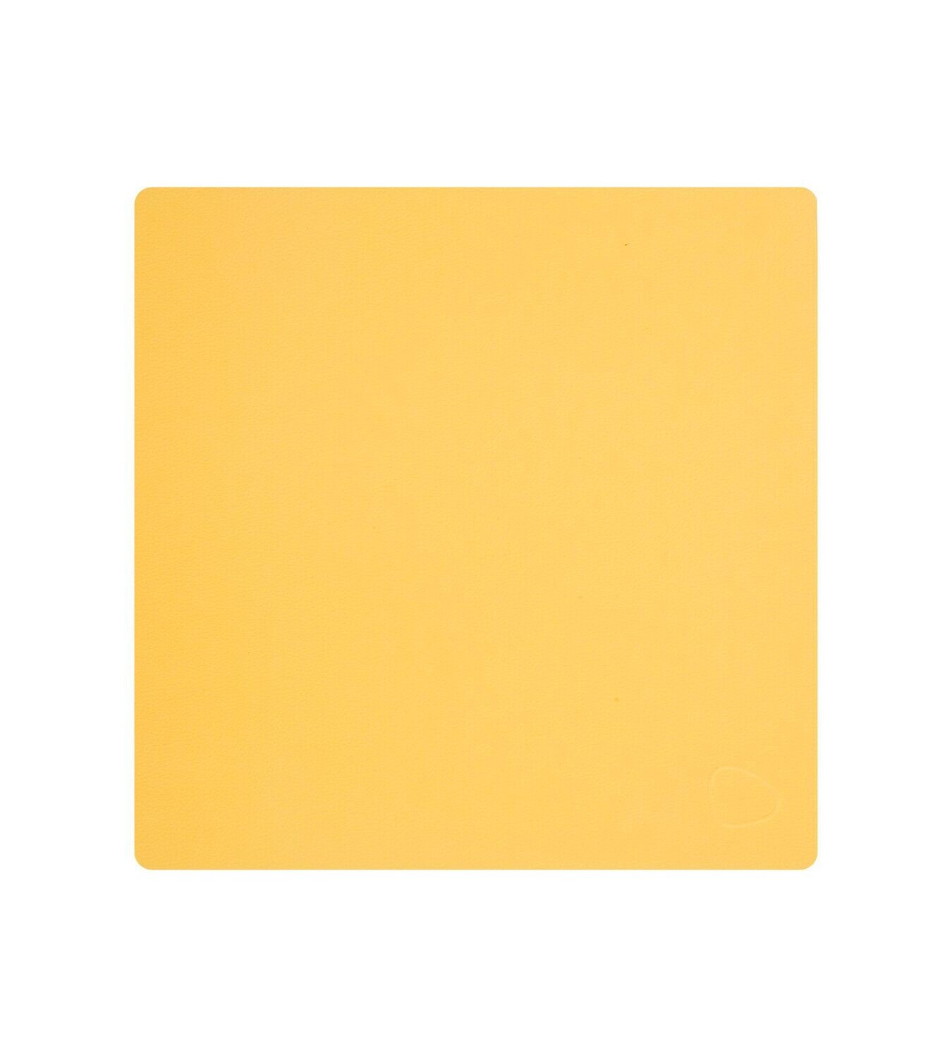 Lind DNA - Tischset Nupo Square yellow 28x28 cm