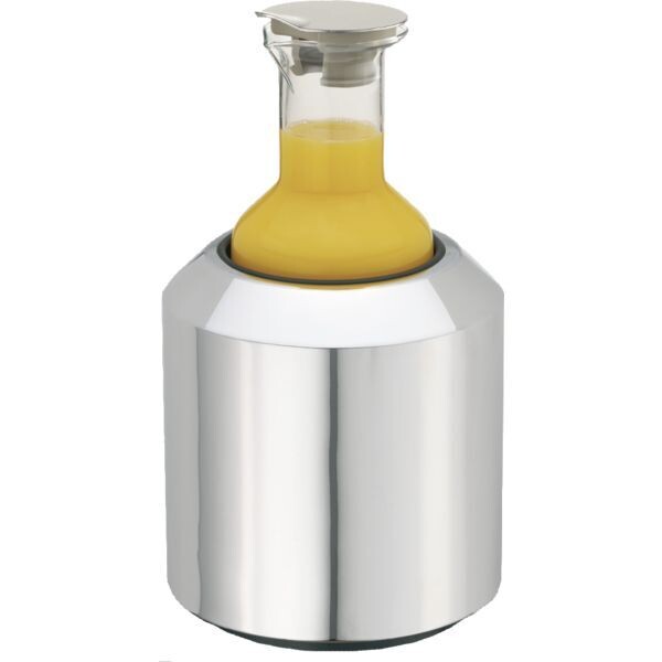 Frilich - Caraffa in vetro con supporto raffreddato 1,2 l Carafine