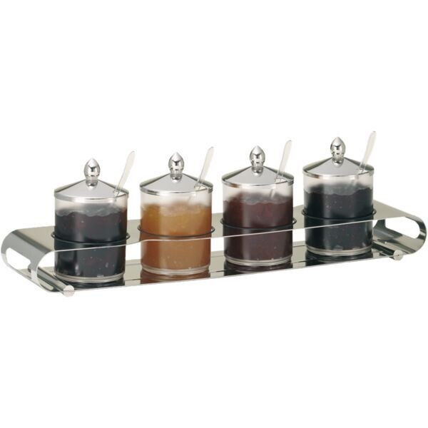 Frilich - Quattro contenitori per marmellata Unison