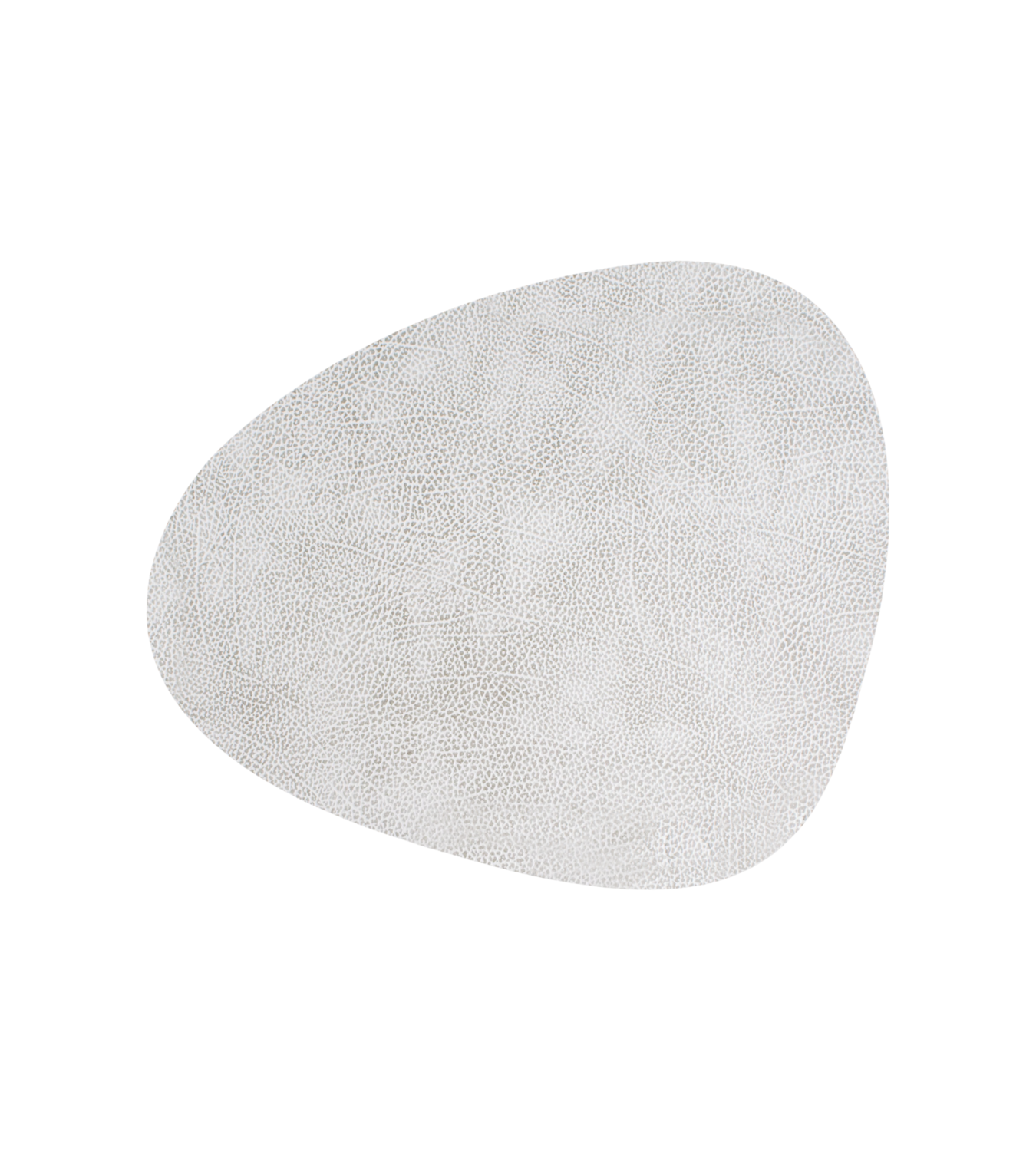 Lind DNA - Tovaglietta Hippo Curve white-grey 24x28 cm