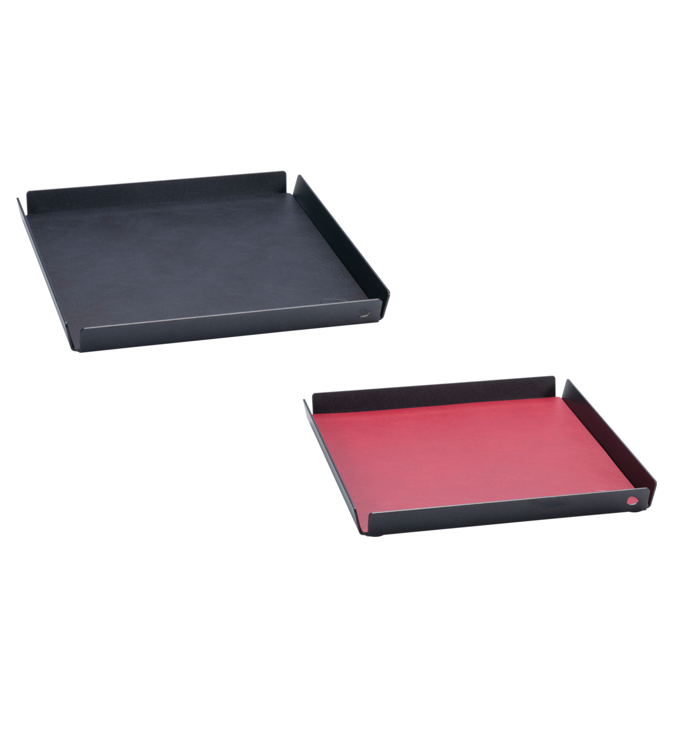 Lind DNA - Tablett Cloud black/Cloud red 29x29x2,8 cm
