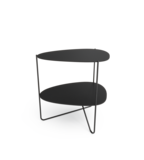 Lind DNA - Tavolino Bull black/Steel black 37x44x45 cm