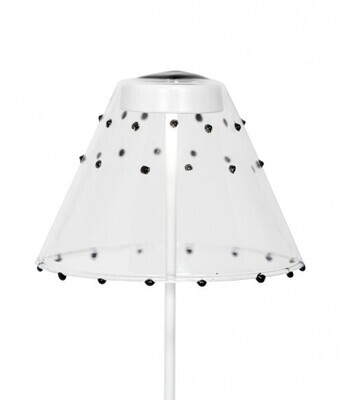 Leuchten-Schirm aus Glas für Swap 41 Schwarz - Zafferano
