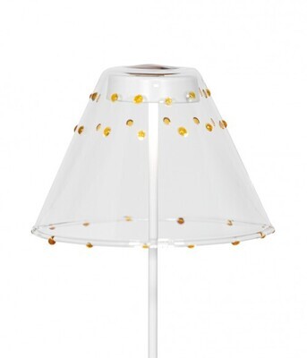 Leuchten-Schirm aus Glas für Swap 41 Amber- Zafferano