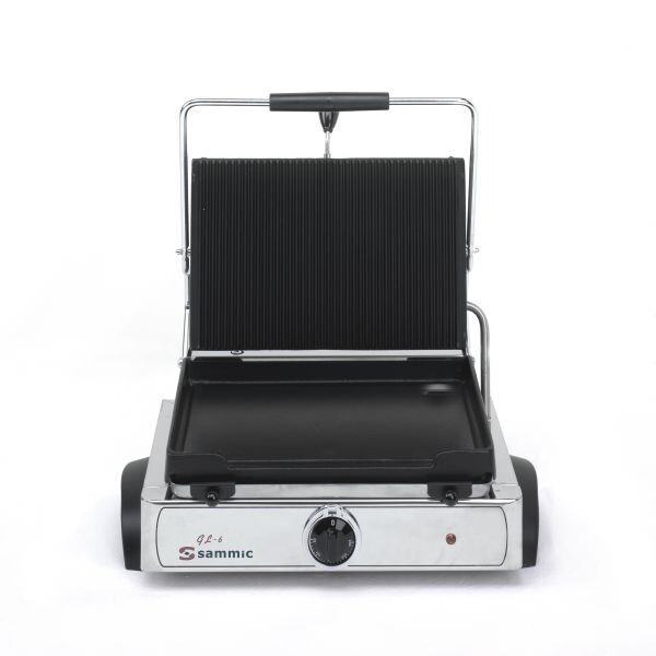 Sammic - Piastra elettrica liscia e scanalata GL-6