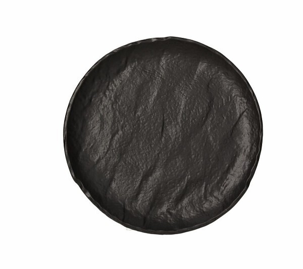 Tognana - Piatto burro 10 cm Vulcania Black