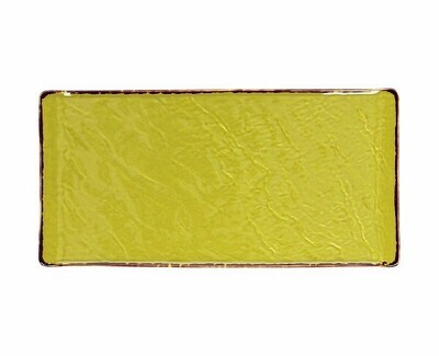 Tognana - Piatto rettangolare 30 x 15 cm Vulcania Veggie Green
