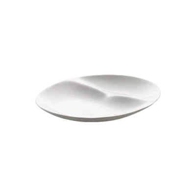 Cookplay - Piatto dessert opaco 19 x 20,5 cm Shell Line