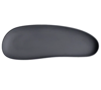 Cookplay - Piatto fondo lungo nero opaco 33,5 x 12 cm Yayoi