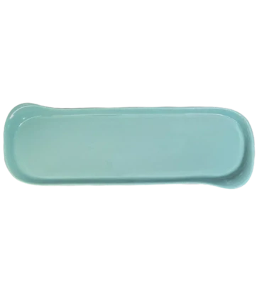 Cookplay - Piatto rettangolare lucido blu ghiaccio Naoto