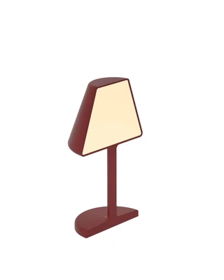 Lampda da tavolo Twin Led Rosso - Design Sompex per la vita