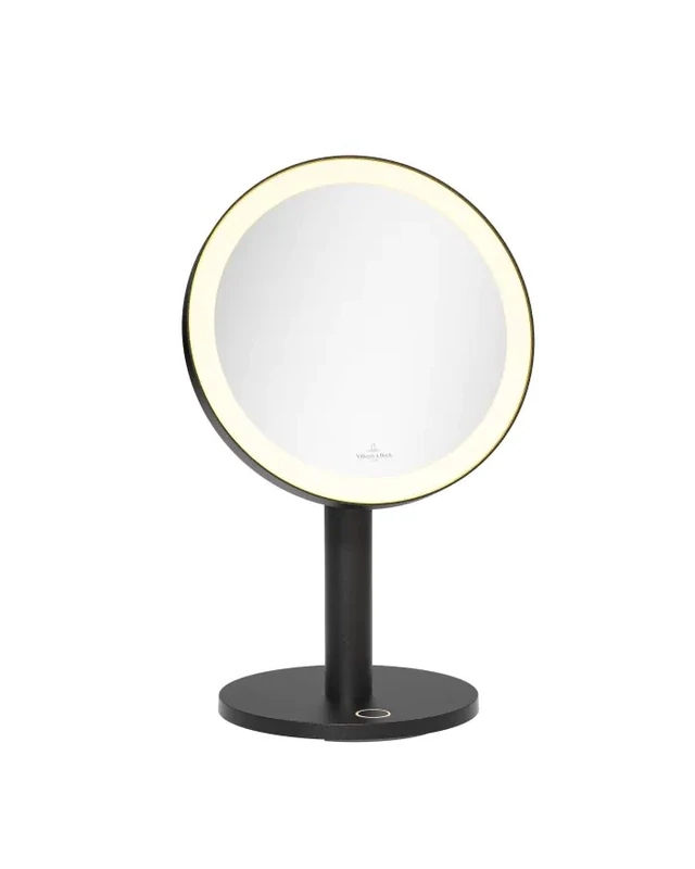 Villeroy &amp; Boch - Specchio cosmetico Como Nero 32 cm