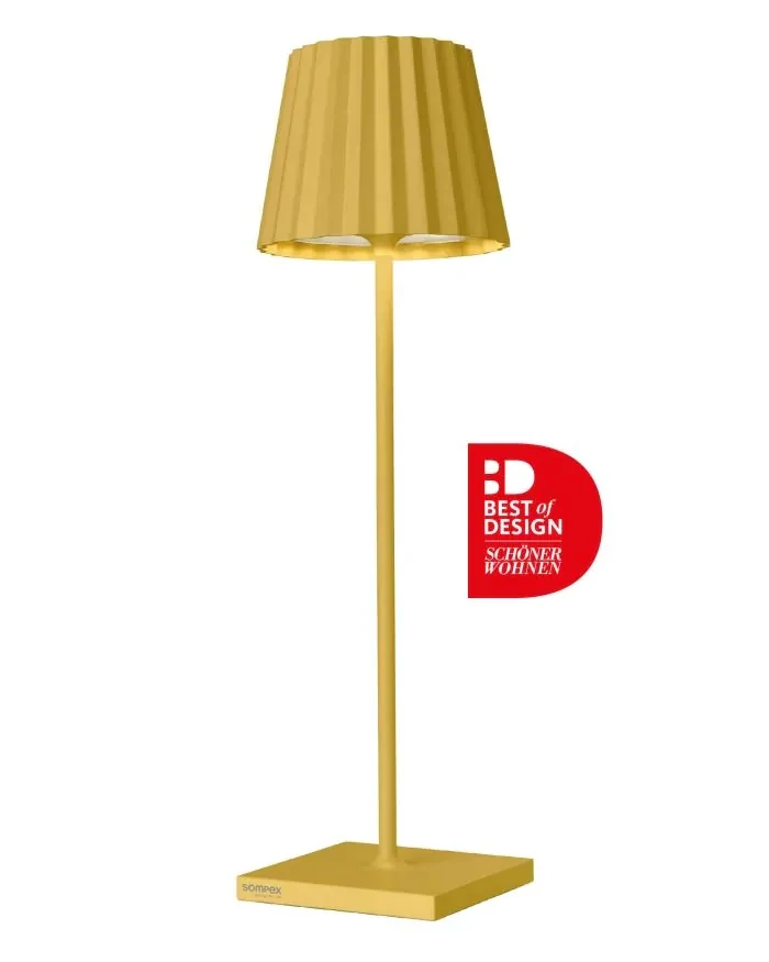 Lampada da tavolo Troll 2.0 Led Gialla - Sompex