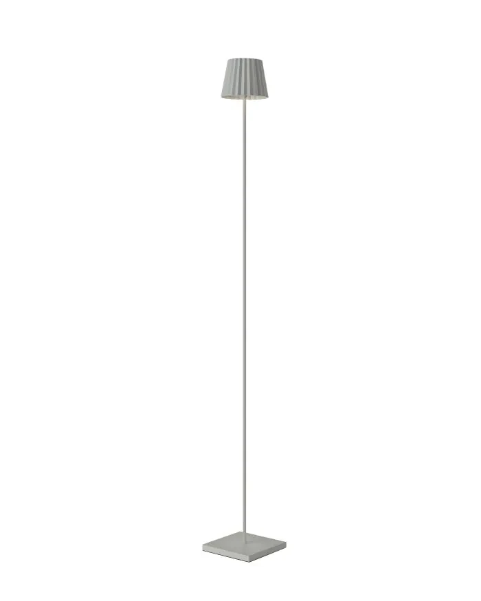 Troll 2.0 LED Floor Lamp Gray - Sompex