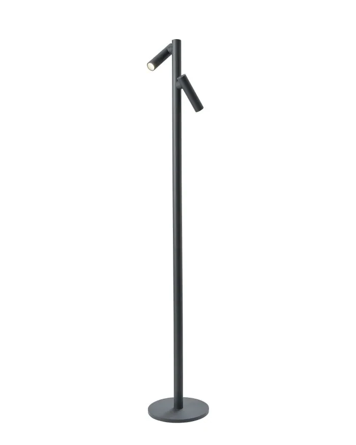 Lampada da terra Tubo Led Antracite - Sompex