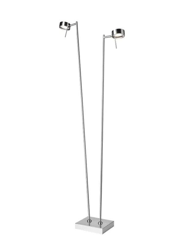 Lampada da terra Bling Led Cromo - Sompex