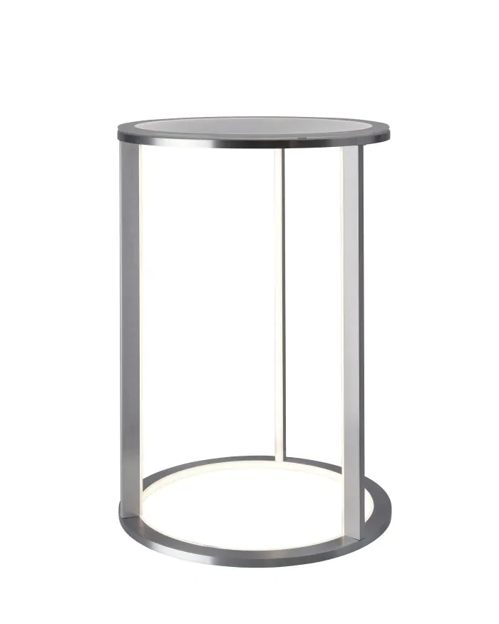 Lampada da terra Mesa Led Argento 60 cm - Sompex