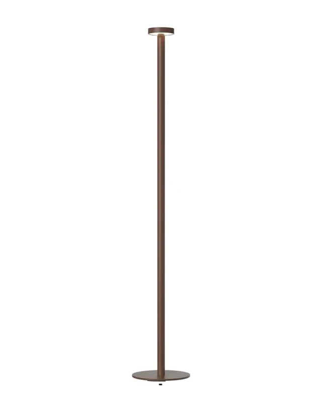 Lampada da terra Boro Led Ruggine - Sompex