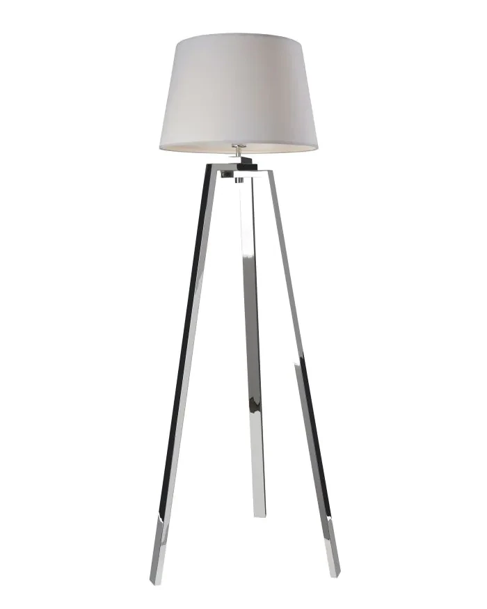 Lampada da terra Triolo Led Argento - Sompex