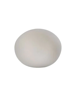 Lampada da tavolo Ovale di vetro Led Bianco 30 cm - Sompex