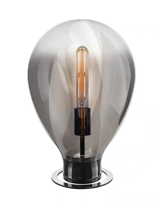 Tischlampe Bolha Led Chrom 44 cm - Sompex