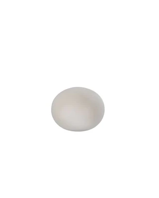 Lampada da tavolo Ovale di vetro Led Bianco 18 cm - Sompex