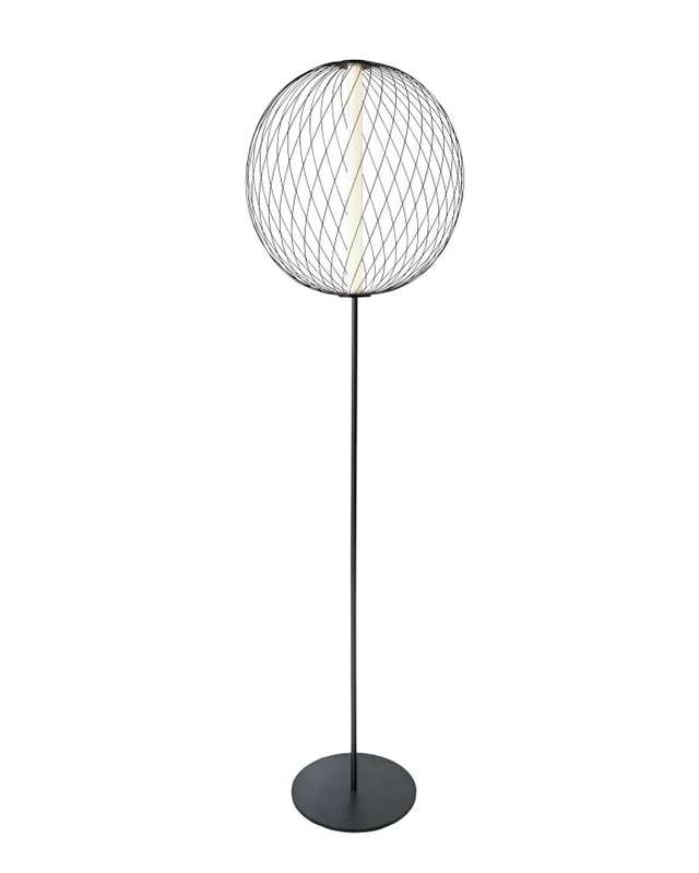Lampada da terra Atomik Led Nera - Sompex