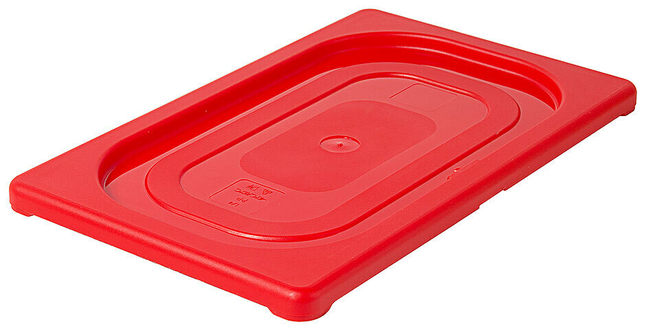Coperchio GN 1/4 rosso - Contacto