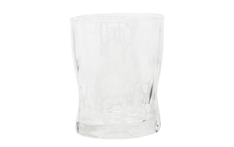 Vetreria Artistica - Bicchiere 33 cl Drops Bianco