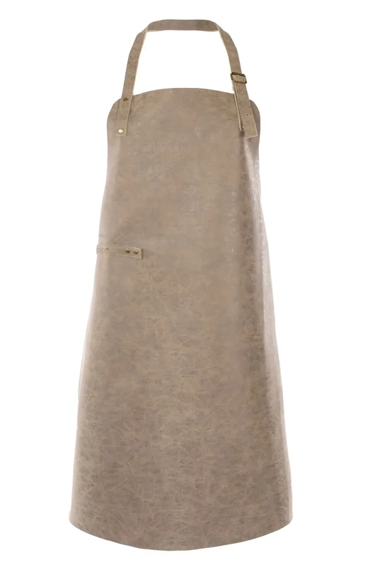 Grembiule ecopelle 70 x 90 cm Taupe - Tirolix