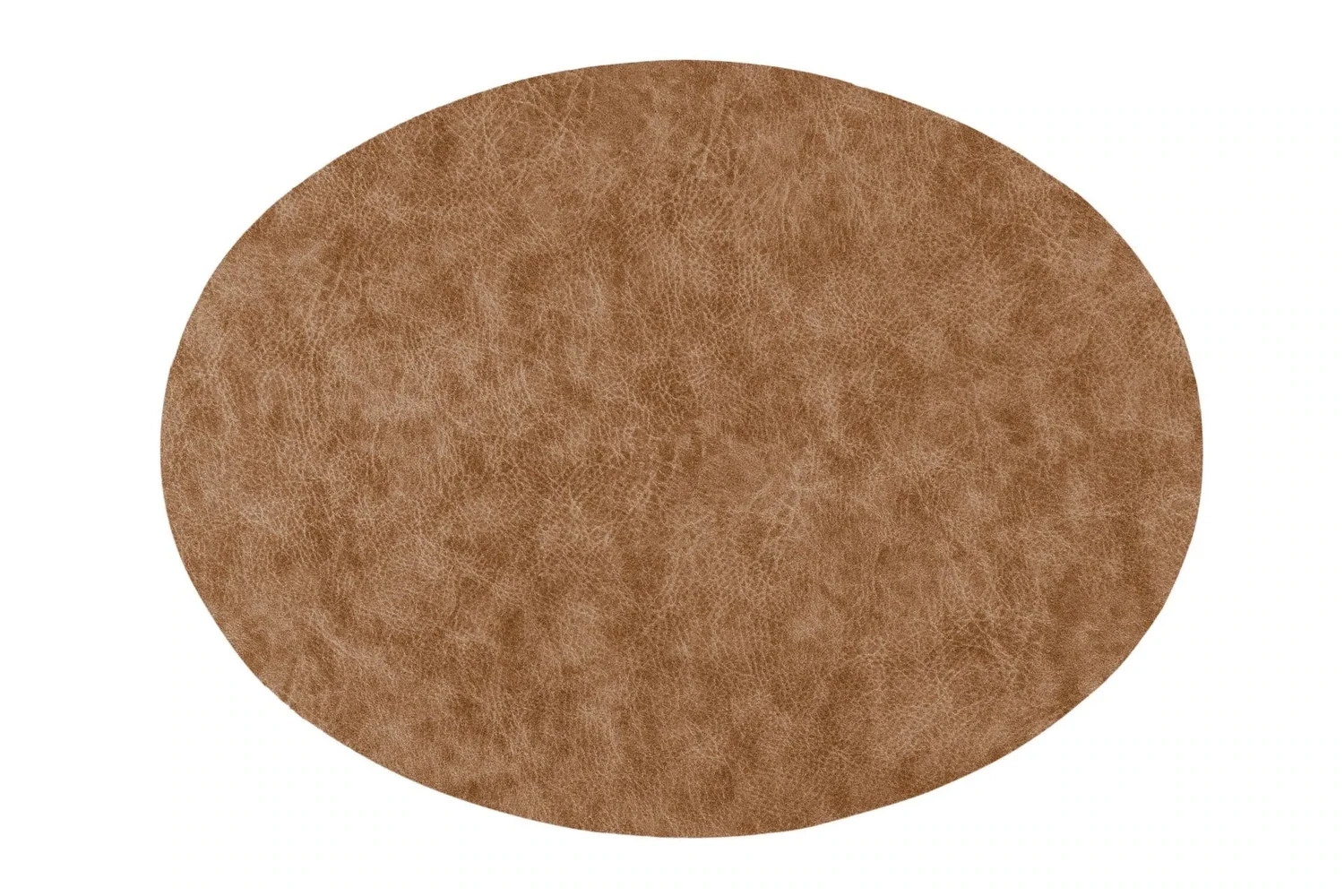 Tovaglietta Ovale Finta Pelle 33x45 cm Bronzo - Tirolix