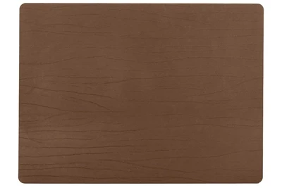 Tischset aus Recyceltem Leder 33x45 cm Braun - Tirolix