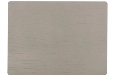 Tovaglietta Pelle Riciclata 33x45 cm Taupe - Tirolix