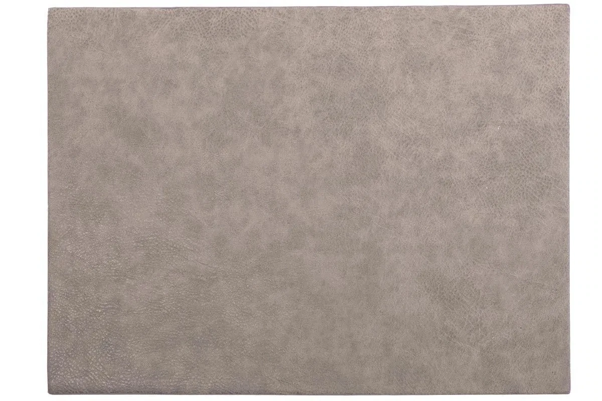 Tovaglietta Finta Pelle 4 Pz. 33x45 cm Grigio - Tirolix