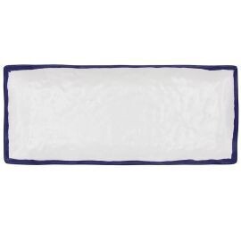 Tognana - Piatto rettangolare 39 x 16,6 cm White Show Plate Marina &amp; Clay