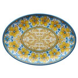 Tognana - Vassoio ovale 80 x 56 cm Show Plate Narciso