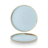 ​Churchill ​- Piatto con bordi verticali 21 cm Duck Egg Blue