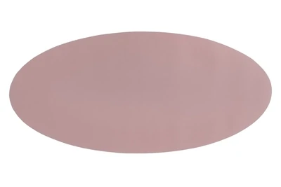 Tovaglietta Ovale Ecopelle 33x70 cm Malva - Tirolix