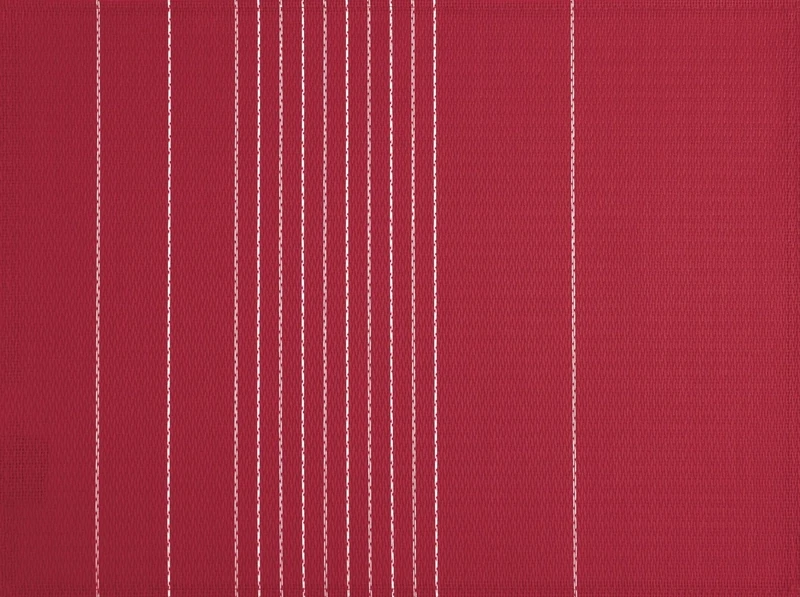 Tovaglietta Piccole Righe 33x45 cm Rosso - Tirolix
