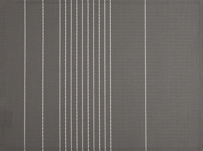 Kleine gestreifte Tischsets 33x45 cm Grau - Tirolix