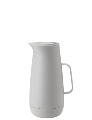 Isolierkanne 1 l Hellgrau Norman Foster - Stelton