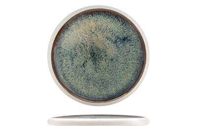 Feng - Flacher Teller 23 cm Genesys Blau