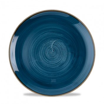 Churchill - Piatto piano 26 cm Java Blue Stonecast