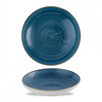 Churchill - Piatto fondo 18,2 cm Java Blue