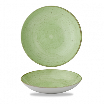 Churchill - Piatto fondo 24,8 cm Sage Green Stonecast
