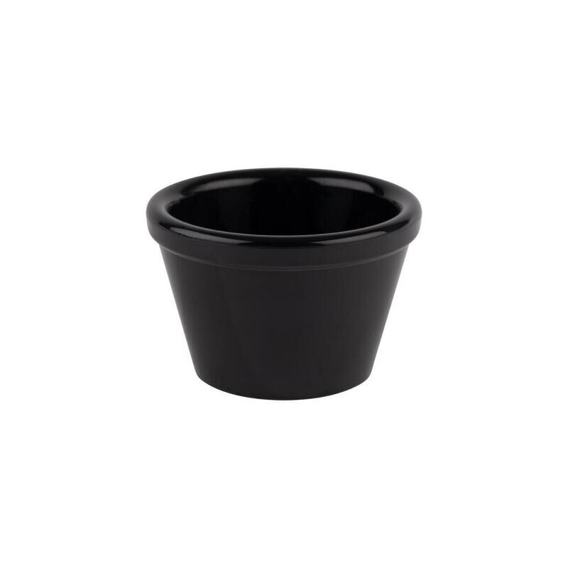 APS - Ciotola per immersione &quot;Friendly&quot; 6 cm Nero